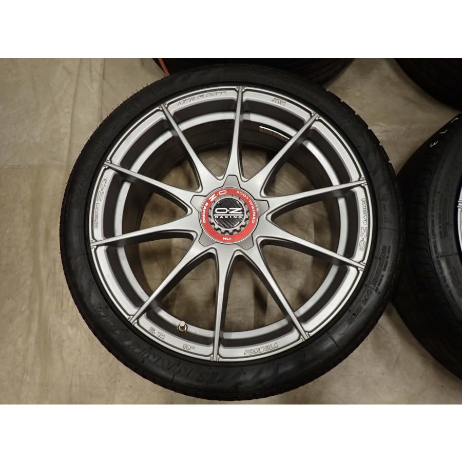 夏4本SET 会社宛送料無料 225/40R18×7.5J 92H ナンカン NS-20 2023年製 OZ フォーミュラ HLT アルミ アウディ A1 VW ゴルフ 特価 NO,F8673の画像