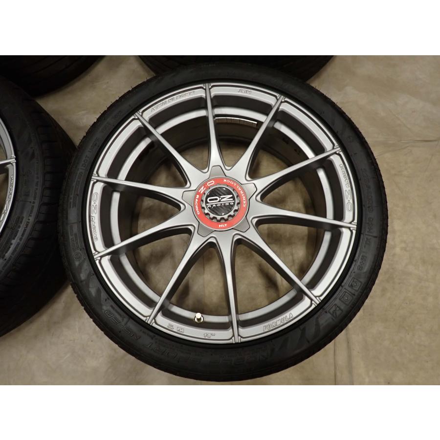 夏4本SET 会社宛送料無料 225/40R18×7.5J 92H ナンカン NS-20 2023年製 OZ フォーミュラ HLT アルミ アウディ A1 VW ゴルフ 特価 NO,F8673の画像