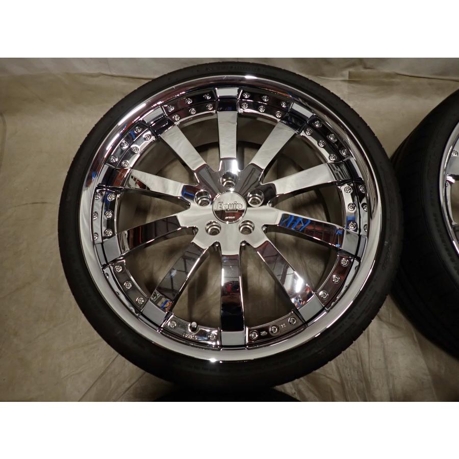 夏4本 会社宛 送料無料 255/30R22×9J 95Y ファルケン AZENIS FK453 2025年製 WORK エクイップ E10 ...