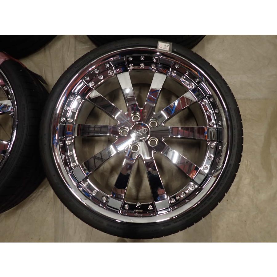 夏4本 会社宛 送料無料 255/30R22×9J 95Y ファルケン AZENIS FK453 2025年製 WORK エクイップ E10 ...