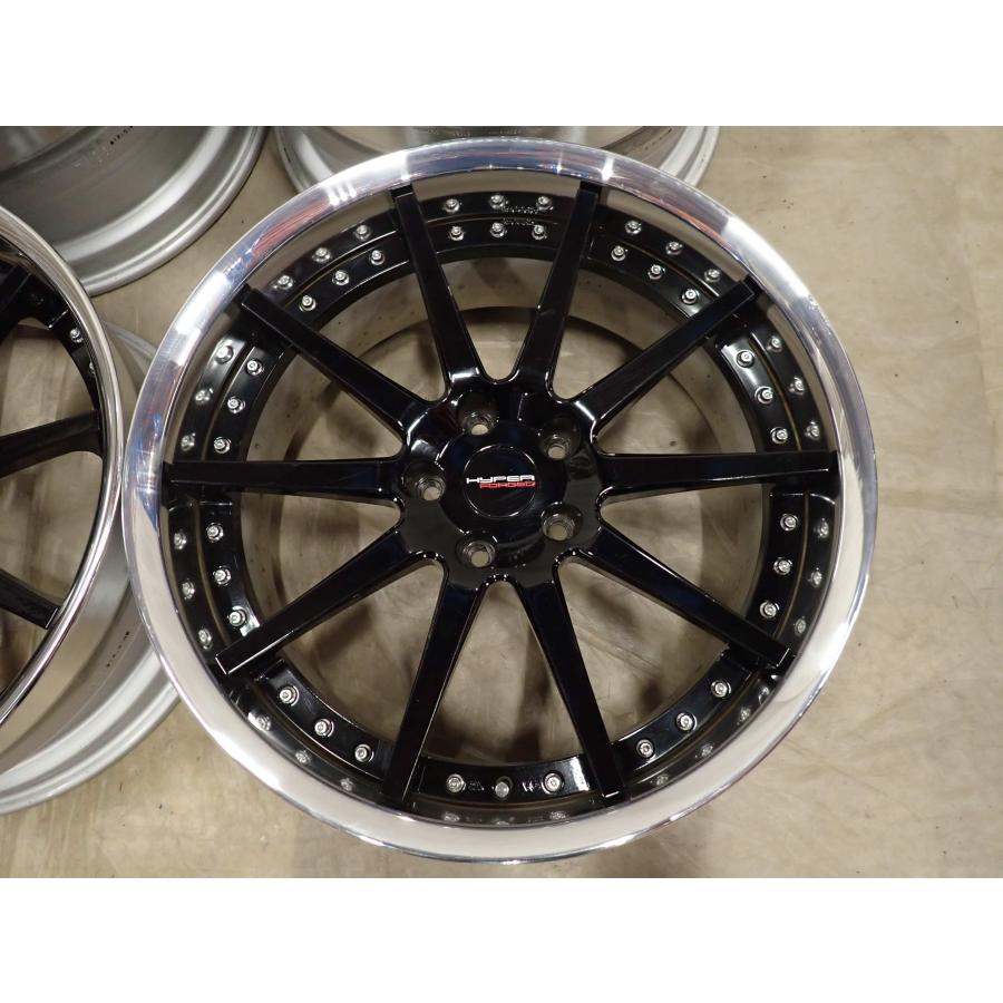 4本SET 会社宛 送料無料 20×9J 10J ハイパーフォージド HF-C10 アルミ 