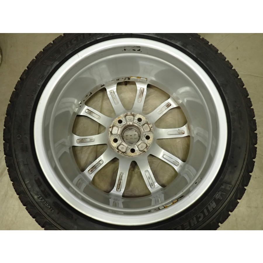 冬4本 会社宛 送料無料 245/40R18×7.5J 97H ミシュラン X-ICE SNOW 2021年製 AUDI アウディ 8W A4 純正 アルミ 店頭交換OK 特価 NO,F8713の画像