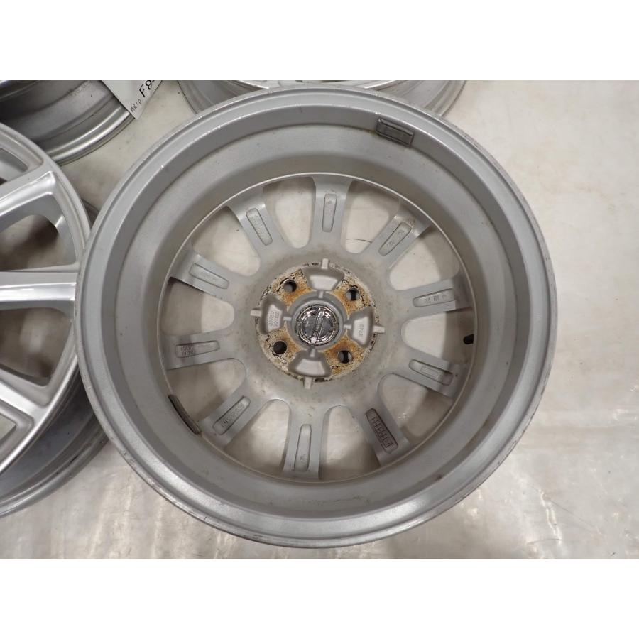 4本SET 会社宛 送料無料 15×4.5J 日産 純正 アルミ 4穴 PCD 100mm +46