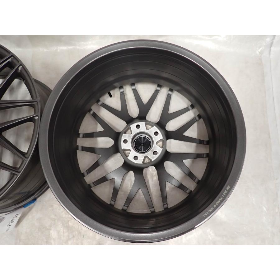現品限り 2本価格 会社宛 送料無料 20×8.5J VARRO WHEELS20 アルミ 5穴 PCD 114.3mm +38 ハブ径73mm ハリアー RAV4 レクサス NX NO,F8952の画像