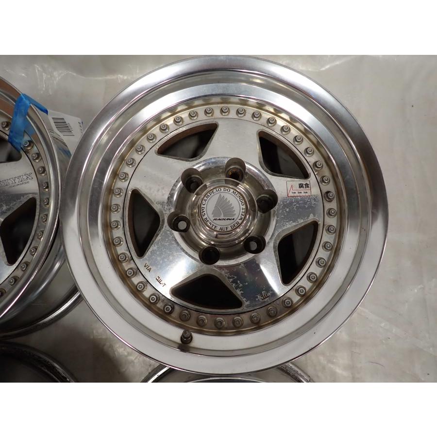 4本SET 会社宛送料無料 16×8J RAGUNA ラグナ ZZYZX アルミ ホイール 6