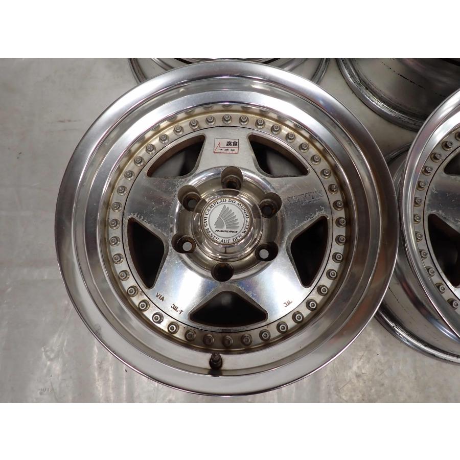 4本SET 会社宛送料無料 16×8J RAGUNA ラグナ ZZYZX アルミ ホイール 6