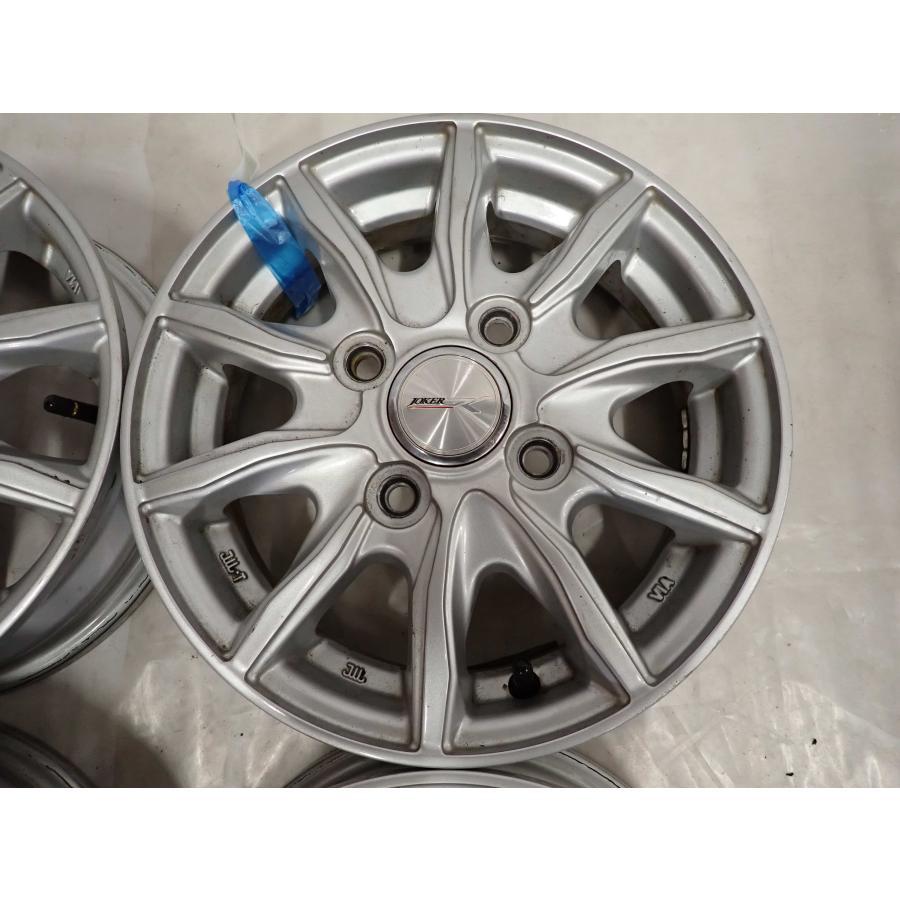 4本SET 会社宛 送料無料 12×3.5J WEDS JOKER アルミ 4穴 PCD 100mm +45