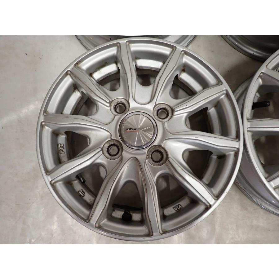 4本SET 会社宛 送料無料 12×3.5J WEDS JOKER アルミ 4穴 PCD 100mm +45