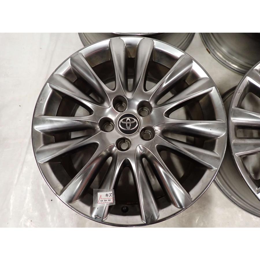 4本SET 会社宛送料無料 18×7.5J トヨタ 60系 ハリアー 純正 ハイグロス