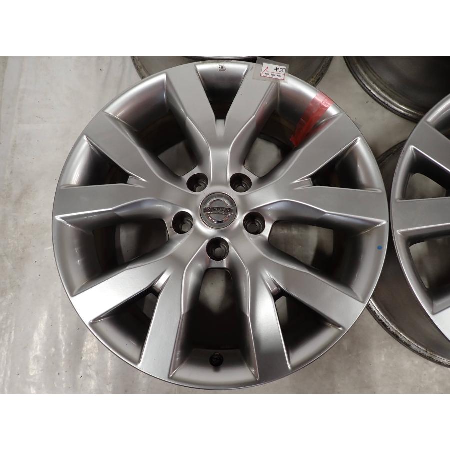 4本SET 会社宛 送料無料 18×7.5J 日産 Z51 ムラーノ 純正 アルミ