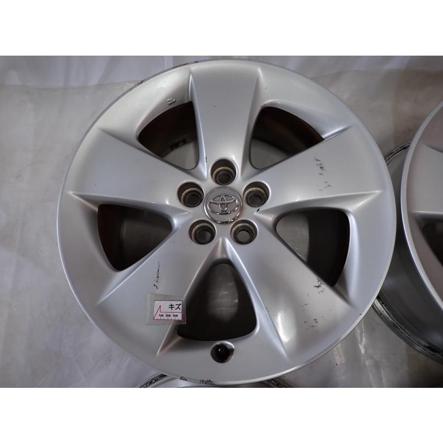 4本SET 会社宛 送料無料 17×7J トヨタ ZVW30 プリウス 純正 アルミ