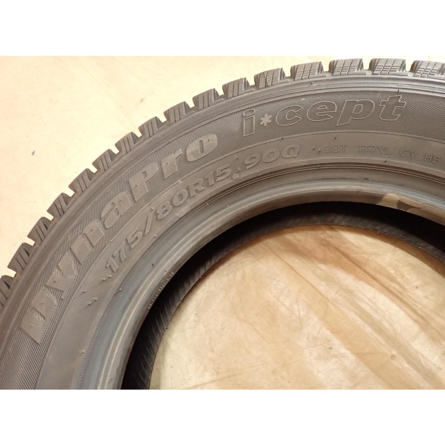冬新品 2024年製 4本SET 会社宛送料無料 175/80R15 90Q ハンコック