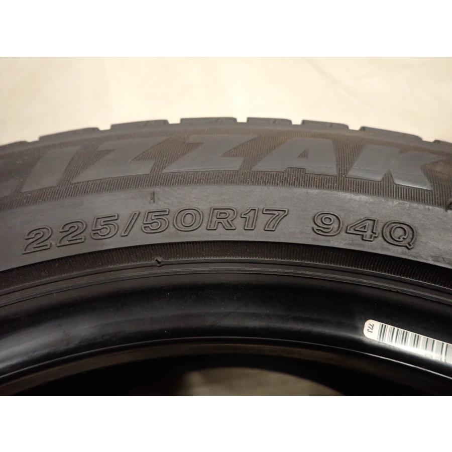 冬4本SET 会社宛送料無料 225/50R17 94Q ブリヂストン ブリザック VRX3 2021年製 カムリ スカイライン BMW 4シリーズ ベンツ 特価 NO,F9390の画像