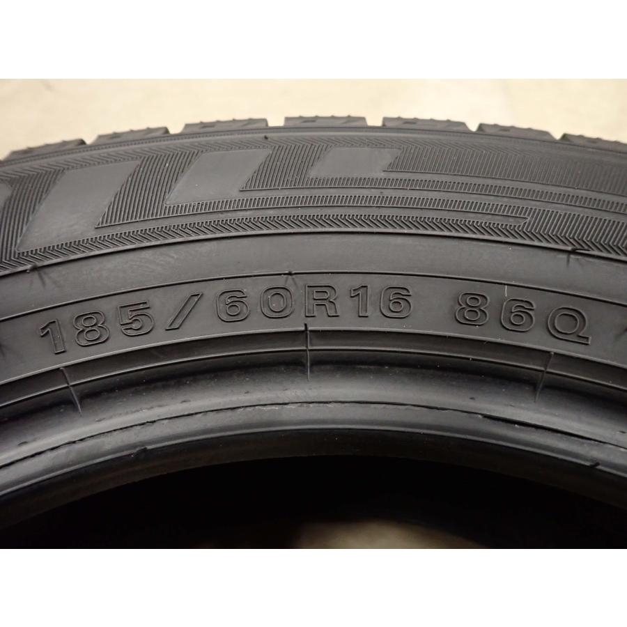 冬4本 会社宛送料無料 185/60R16 86Q ダンロップ WINTER MAXX WM03 2023年製 アクア ラクティス フィット ノート トレジア デミオ NO,F9397の画像