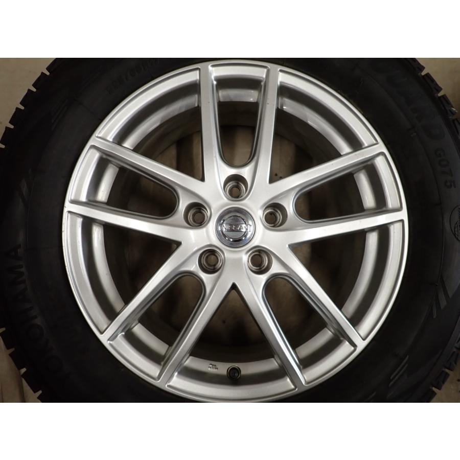 バリ溝‼️ヨコハマスタッドレスセット2021年製225/65R17エクストレイル等 冬4本SET 会社宛 送料無料 225/65R17×7J 102Q ヨコハマ アイスガード