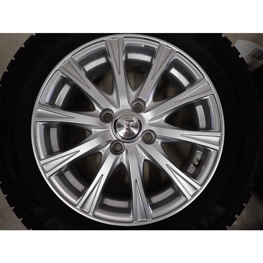 冬4本SET 会社宛 送料無料 185/65R15×5.5J 92T ミシュラン X-ICE SNOW 2021年製 アルミ フィールダー ...