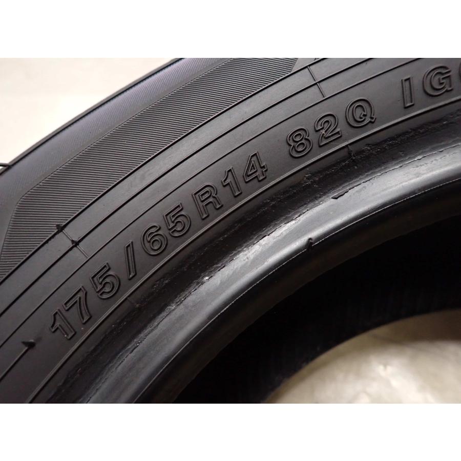 冬4本SET 会社宛 送料無料 175/65R14 82Q ヨコハマ アイスガード IG60 2022年製 MAZDA2 デミオ ノート フィット パッソ ヴィッツ NO,F9608の画像