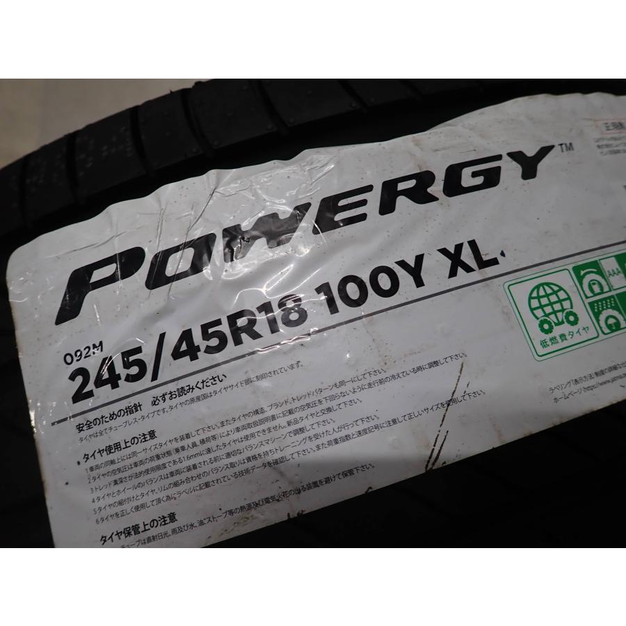 夏4本新品2025年製 会社宛 送料無料 245/45R18 100Y ピレリ パワジー BMW G30 F10 5シリーズ G32 6シリーズ ベンツ W213 アウディ NO,F9671_2