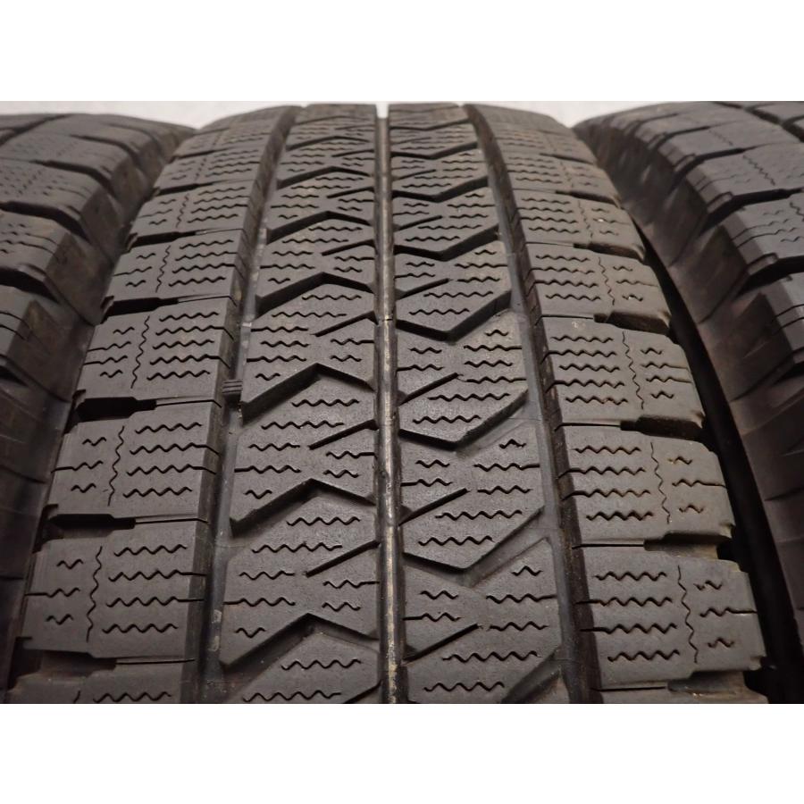 冬 6本SET 会社宛 送料無料 225/85R16 121/119 LT ブリヂストン ブリザック W989 2023年製 地山 8分山 ...
