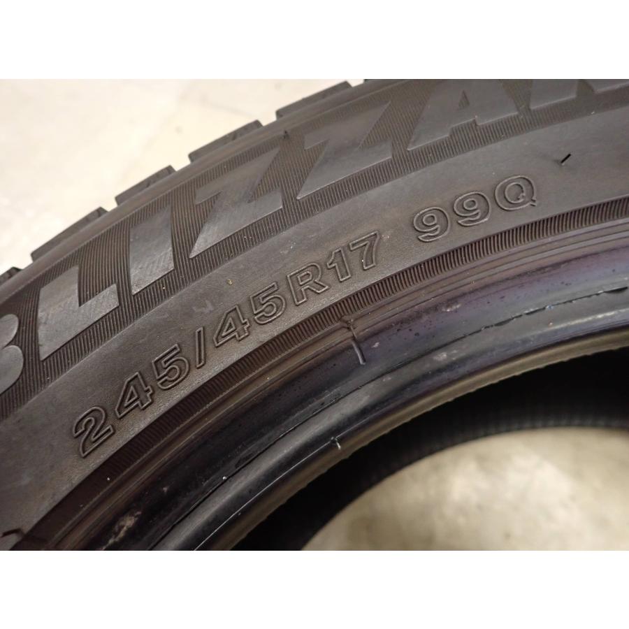冬4本 会社宛送料無料 245/45R17 99Q ブリヂストン ブリザック VRX3