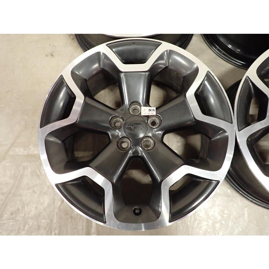 4本SET 会社宛 送料無料 17×7J スバル SUBARU XV 純正 アルミ ホイール