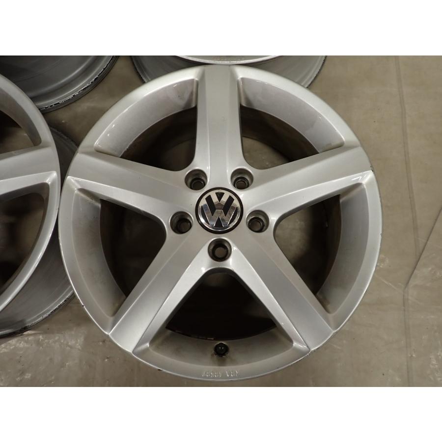 4本SET 会社宛 送料無料 16×6.5J フォルクスワーゲン ゴルフ7 純正 アルミ ホイール 5穴 PCD 112mm +42 ハブ径57mm 店頭交換OK NO,F9922_4