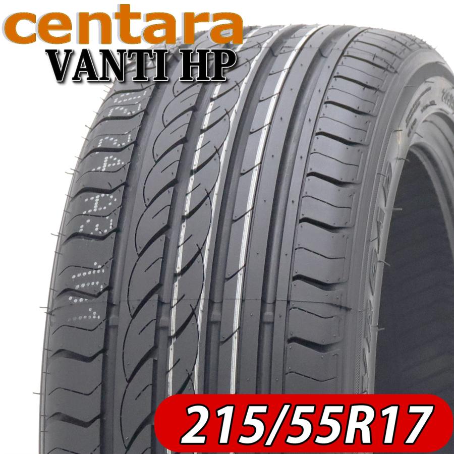 2022年製 新品 4本価格 会社宛 送料無料 215/55R17 98W 夏 centara