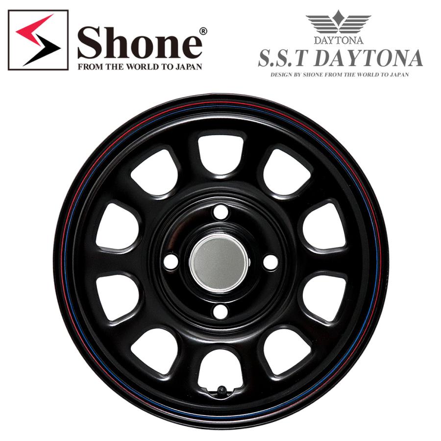 新品 4個1台分 送料無料 SHONE DAYTONA デイトナセンターキャップ