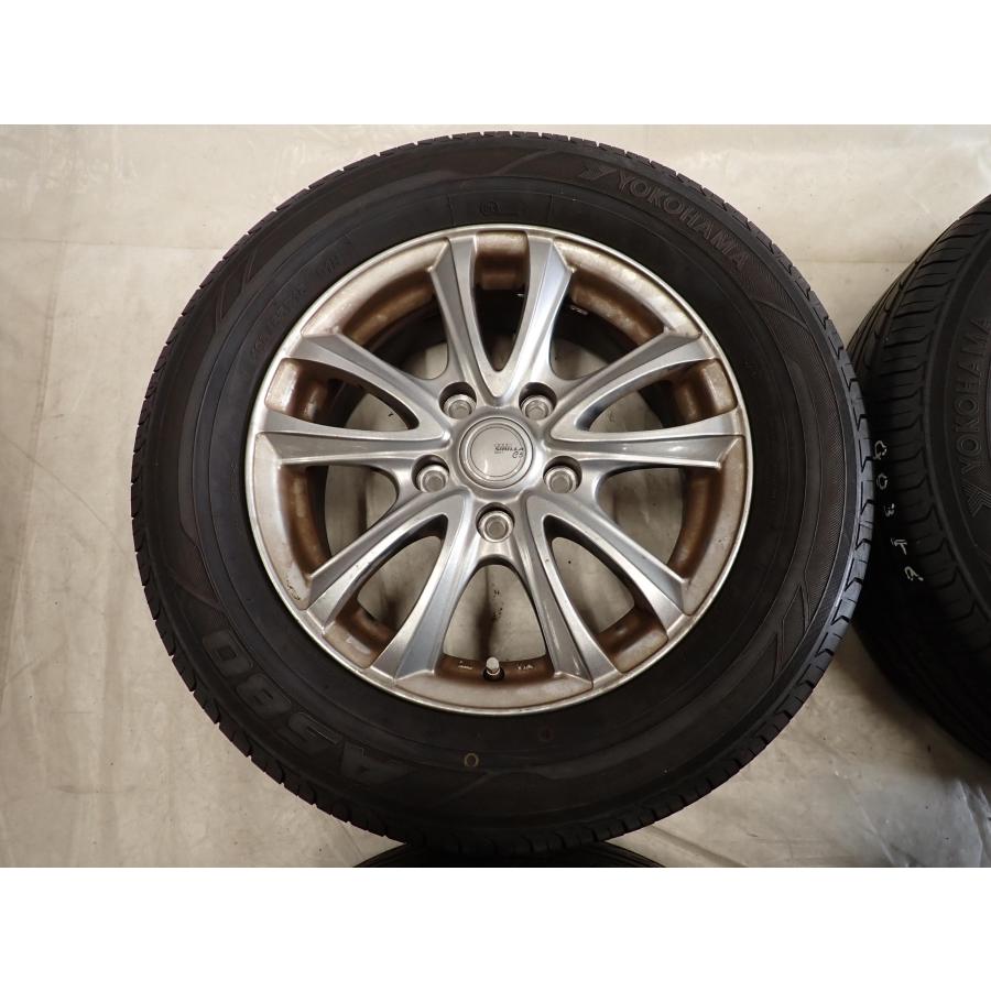 夏4本SET 会社宛 送料無料 195/65R15×6J 91H ヨコハマ A580 2019
