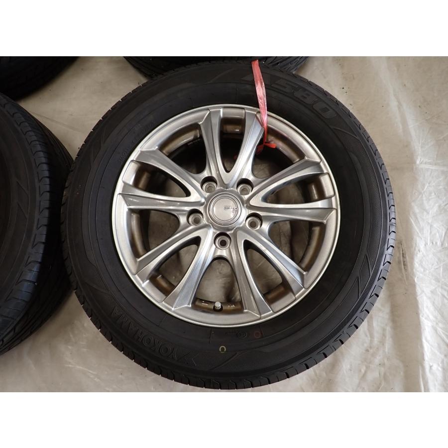 ②195/65R15 タイヤ・アルミホイール2本セット セレナ、ヴォクシー、ノア ①195/65R15 タイヤ・アルミホイール2本セット セレナ