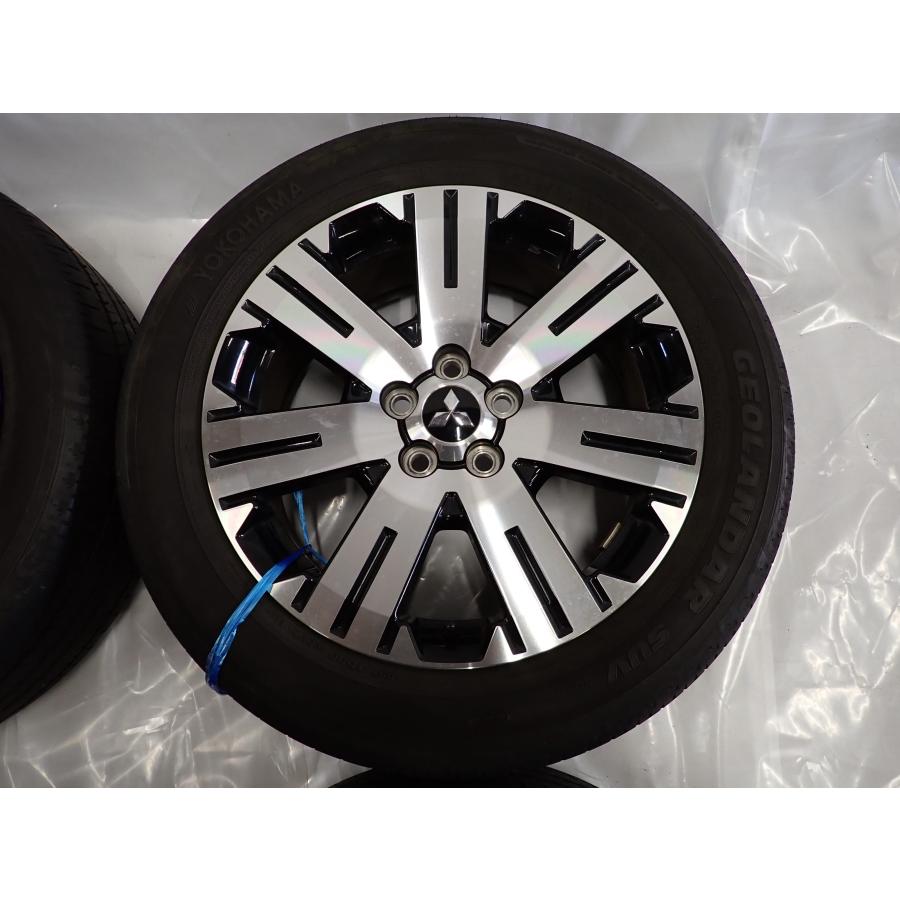 夏4本SET 会社宛 送料無料 225/55R18×7J 98H ヨコハマ ジオランダー
