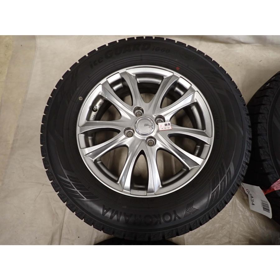 特売品 冬4本SET 会社宛 送料無料 195/70R15×5.5J 92Q ヨコハマ アイス 