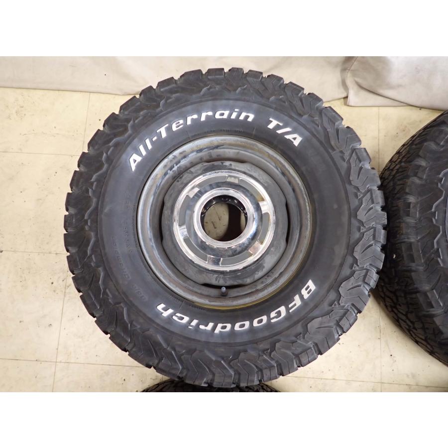 特売品 夏4本SET 会社宛 送料無料 31×10.50R15×5.5J 109S LT BFグッドリッチ オールテレーン T/A KO2 2017年製 スチールホイールNO,G0746の画像