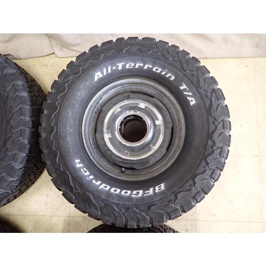 特売品 夏4本SET 会社宛 送料無料 31×10.50R15×5.5J 109S LT BFグッドリッチ オールテレーン T/A KO2 2017年製 スチールホイールNO,G0746の画像