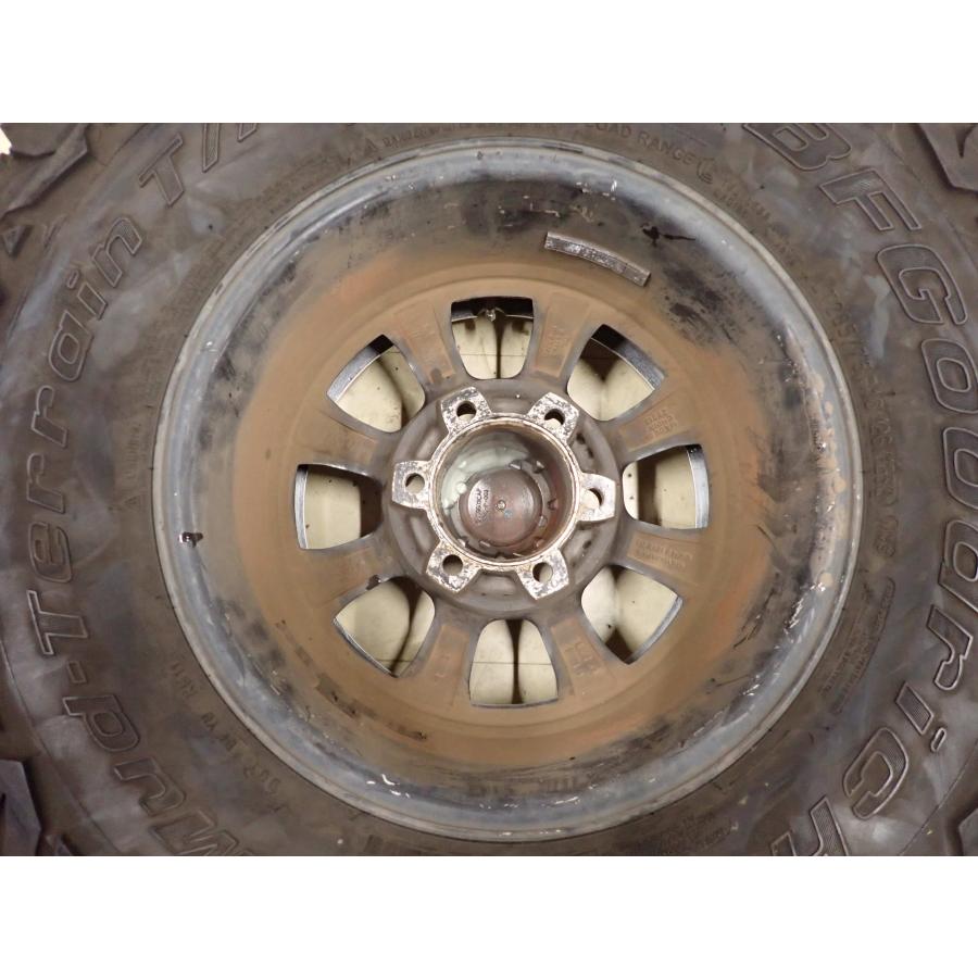 特売品 夏4本SET 会社宛 送料無料 285/75R16×8J 126/123 LT BFグッドリッチ マッドテレーン T/A KM3 MKW MK-46アルミ ランクル NO,G0750の画像