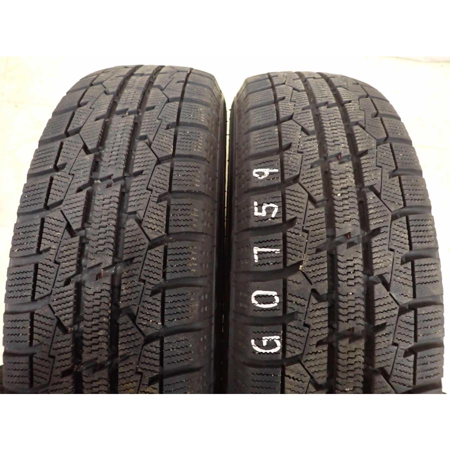 特売品 冬4本SET 会社宛 送料無料 165/70R14×5J 81Q トーヨー オブザーブ ガリット GIZ 2020年製 アルミ アクア デミオ スイフト NO,G0759の画像