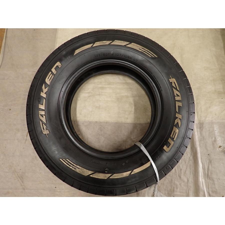 夏4本SET 会社宛送料無料 195/80R15 107/105 LT ファルケン W11 2019年