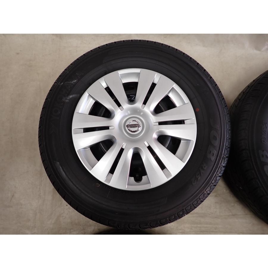 夏4本SET 会社宛 送料無料 195/80R15×5.5J 107/105 LT ヨコハマ JOB RY52 2019年製 日産 キャラバン 純正 スチール 店頭交換OK！NO,G0993_1