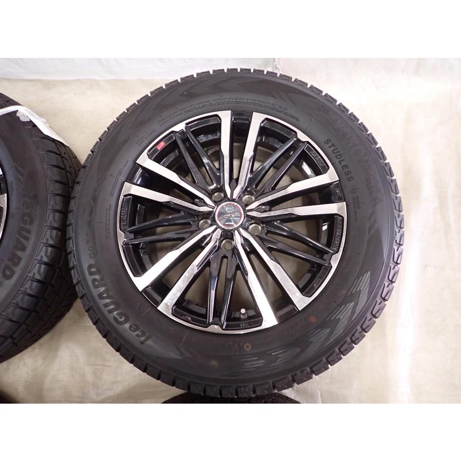 冬4本SET 会社宛送料無料 225/65R17×7J 102Q ヨコハマ アイスガード G075 2020年製 アルミ レクサス NX ハリアー RAV4 CX-5 特価 NO,G0994_2