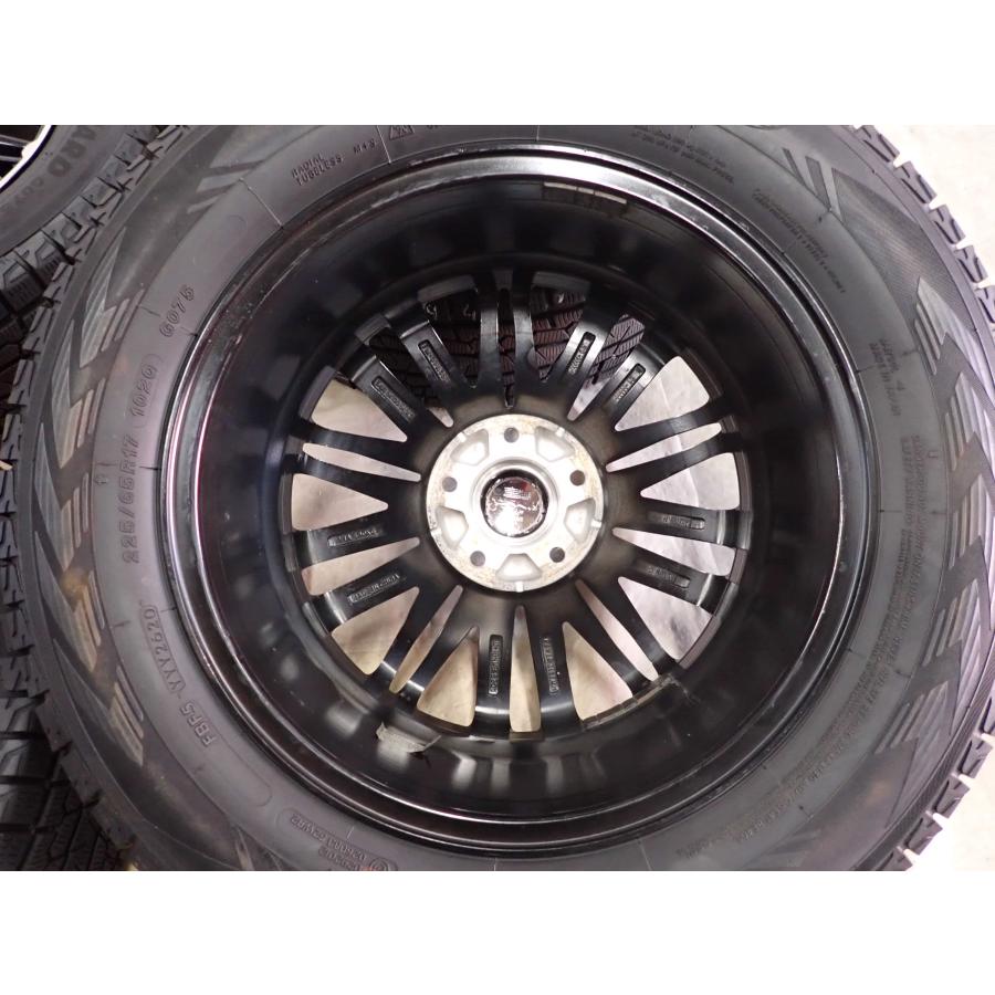 冬4本SET 会社宛送料無料 225/65R17×7J 102Q ヨコハマ アイスガード G075 2020年製 アルミ レクサス NX ハリアー RAV4 CX-5 特価 NO,G0994_5