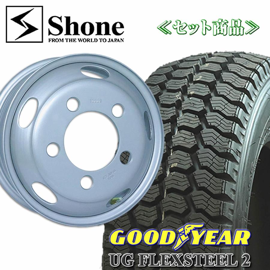 グッドイヤー（GOODYEAR） 在庫要確認 2tエルフ UG FLEX STEEL 2 185 
