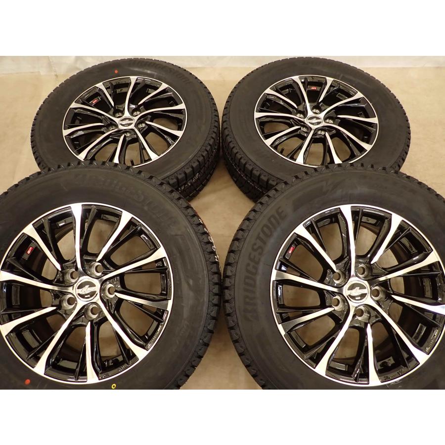 冬4本新品 2025年製 会社宛送料無料 225/65R17×6.5J ブリヂストン ブリザック DM-V3 未使用 LEONIS JG アルミ 新型 アルファード NO,H0024の画像