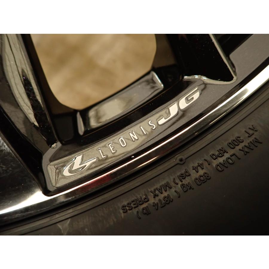 冬4本新品 2025年製 会社宛送料無料 225/65R17×6.5J ブリヂストン ブリザック DM-V3 未使用 LEONIS JG アルミ 新型 アルファード NO,H0024の画像