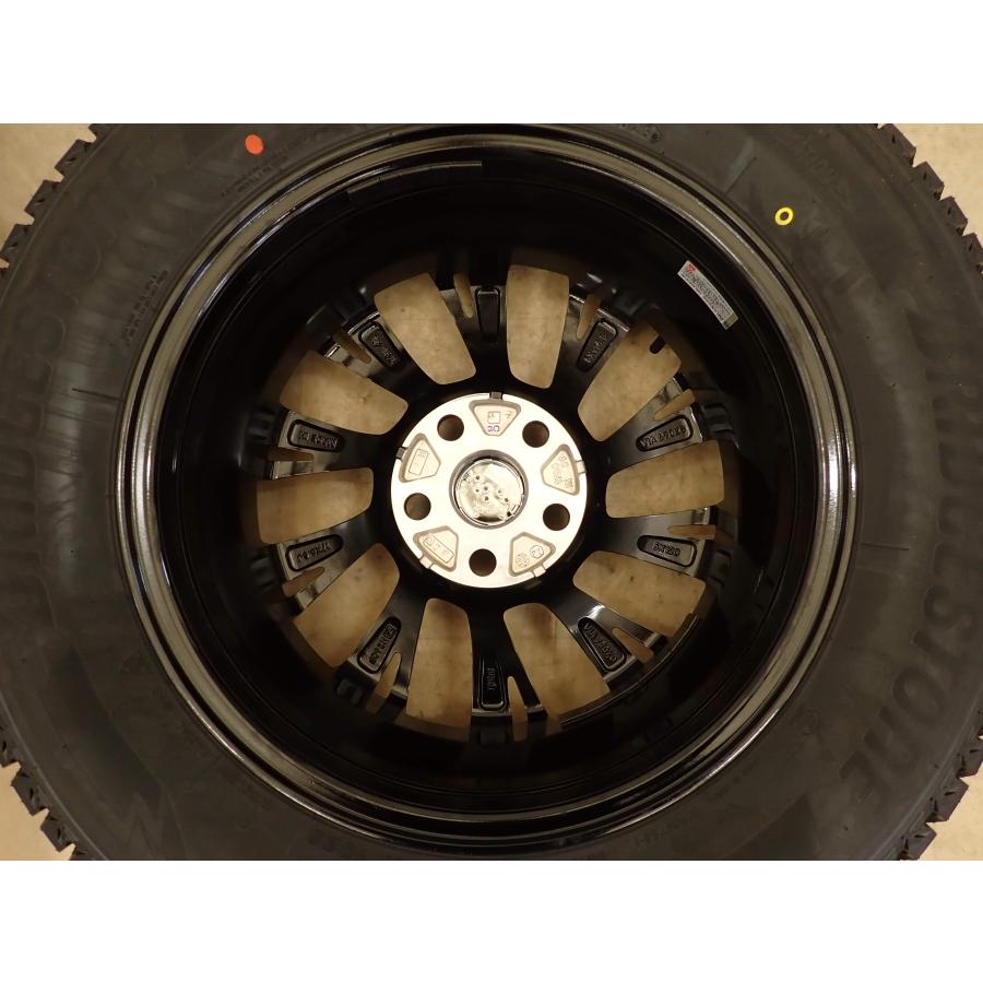 冬4本新品 2025年製 会社宛送料無料 225/65R17×6.5J ブリヂストン ブリザック DM-V3 未使用 LEONIS JG アルミ 新型 アルファード NO,H0024の画像