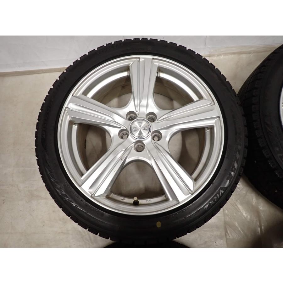 冬4本 会社宛 送料無料 215/45R17×7J 87Q ブリヂストン ブリザック 