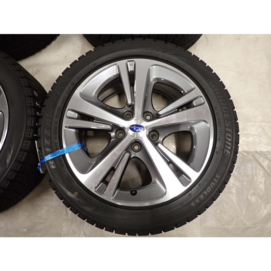 スバル純正ホイール ブリヂストン BLIZZAK 215/50R17 タイヤ、ホイール 