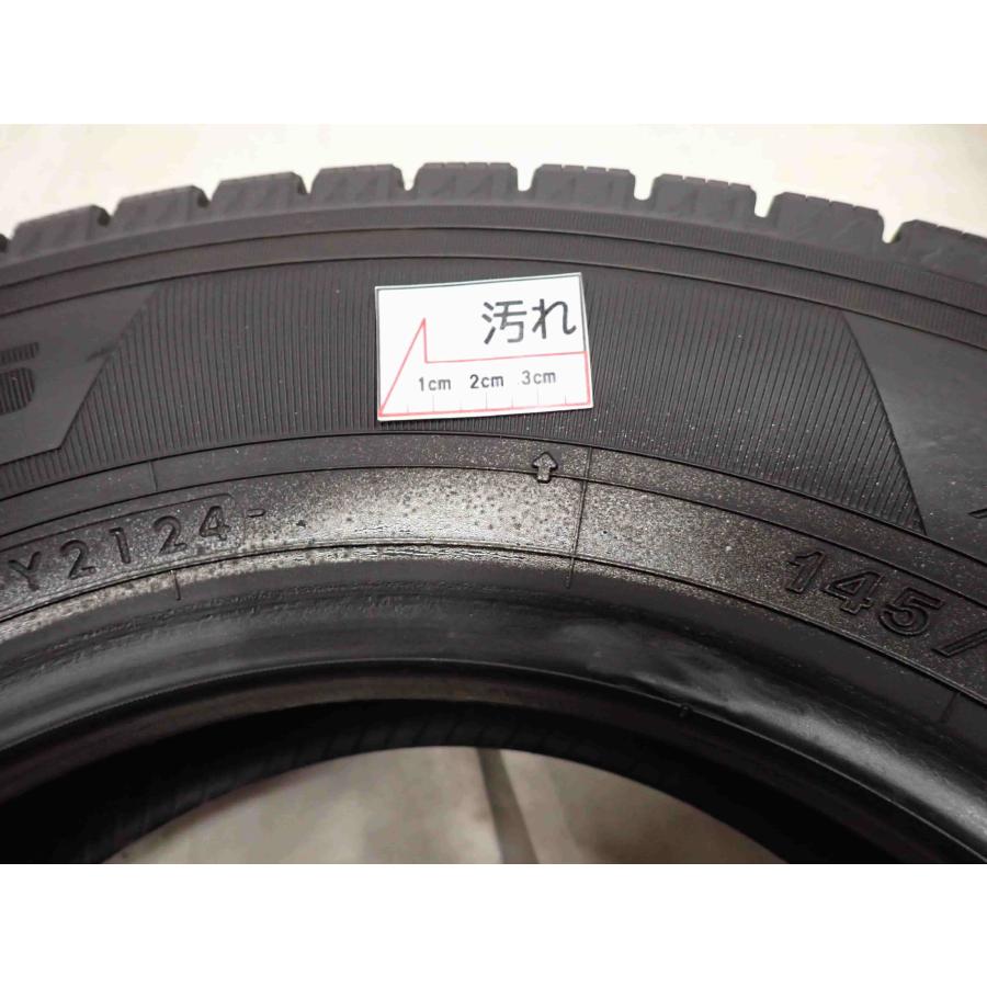 冬4本SET 会社宛 送料無料 145/80R12 80/78 LT ヨコハマ アイスガード IG91 2024年製 サンバー クリッパー N-VAN バモス ピクシス NO,I0039の画像