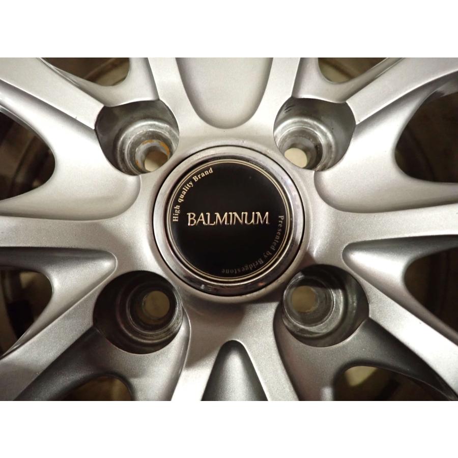 4本SET 会社宛 送料無料 13×4.5J ブリヂストン アルミ 4穴 PCD 100mm +
