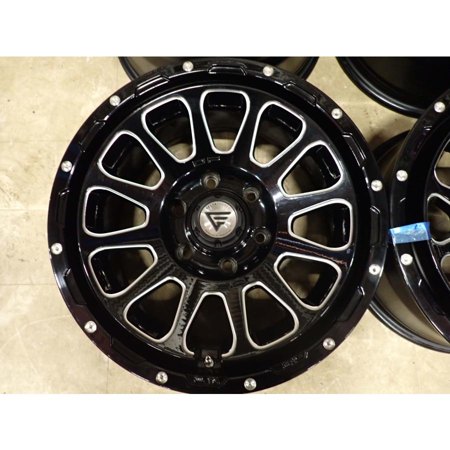 4本SET 会社宛 送料無料 17×8J デルタフォース アルミ 6穴 PCD 139.7 +