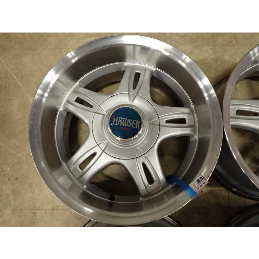4本SET 会社宛 送料無料 17×8.5J PARAMOUNT HAWSER アルミ 6穴 PCD